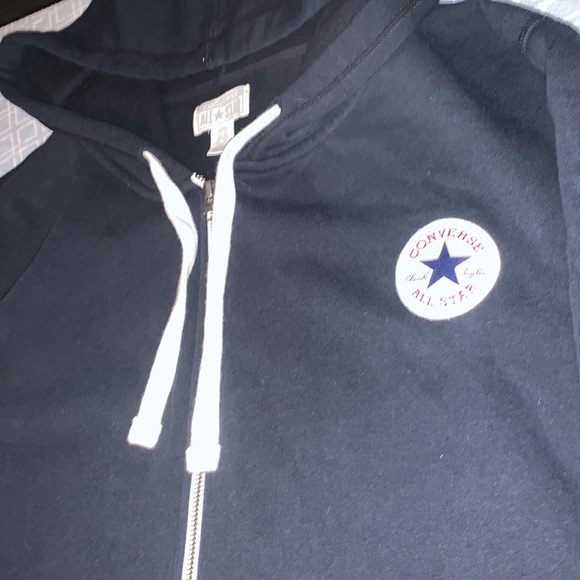 Converse- All Star Chuck Taylor Hoodie -  Size XXL -  Dark Navy - Picture 2 of 4